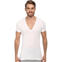 2(X)IST Pima Slim Fit Deep V-Neck T-Shirt