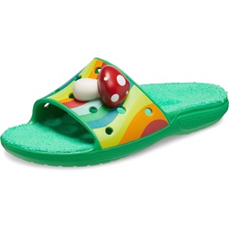 Crocs Unisex-Adult Classic Graphic Slides Sandal