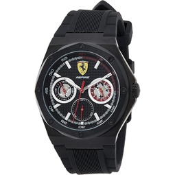Ferrari Mens 0830538 Aspire Analog Display Quartz Red Watch