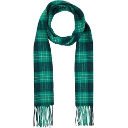 Kate Spade New York Greenhouse Plaid Woven Scarf
