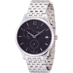 Tissot Mens Tradition Silver/Anthracite Stainless Steel Watch