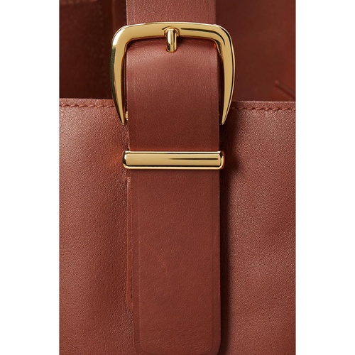  Madewell The Essential Bucket Tote in Leather