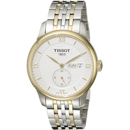 Tissot Mens T0064282203801 Le Locle Analog Display Swiss Automatic Two Tone Watch