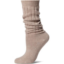 Womens Skin Organic Cotton Cashmere Slouch Socks
