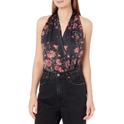Free People Printed There She Goes Bodysuit