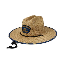 Quiksilver Kick Back Straw Lifeguard Sun Hat