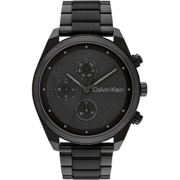 Calvin Klein Mens Multi-Function Timepieces: Confident Elegance