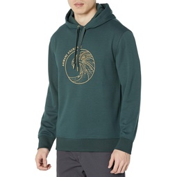 Armani Exchange Wave Design Hooded Sweatshirt