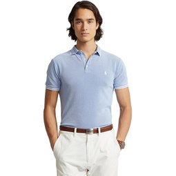 Mens Polo Ralph Lauren Custom Slim Fit Stretch Mesh Polo Shirt