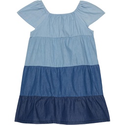 Splendid Littles Chambray Tiered Dress (Toddler/Little Kids)