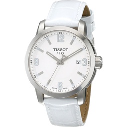 Tissot Mens TIST0554101601700 PRC 200 Analog Display Swiss Quartz White Watch