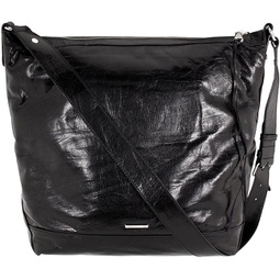 Rebecca Minkoff Regan Ladies Large Leather Hobo Handbag HU17EDSH46, Black