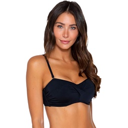 Sunsets Iconic Twist Bandeau Top (EFGH Cups)