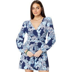 Womens Lilly Pulitzer Riza Long-Sleeved Romper