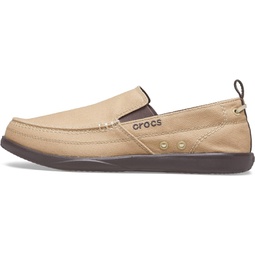 Crocs Mens Walu Loafers, Slip-On Shoes, Casual Walking Shoes
