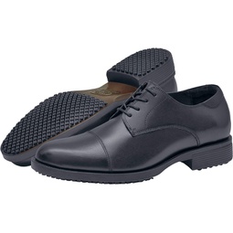 Shoes for Crews Senator, Mens Slip Resistant Work Dress Shoes, Water Resistant, Food Service Work Shoes