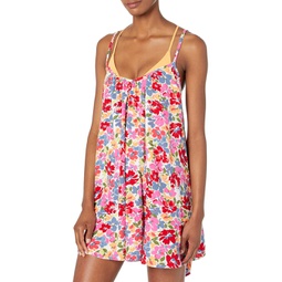 Womens Roxy Printed Summer Adventures Cover-Up Dress