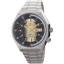 ORIENT Sports SK Retro 70s Automatic Steel Watch with Gold Dial RA-AA0B01G