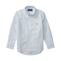 Polo Ralph Lauren Kids Striped Cotton Oxford Shirt (Little Kids)