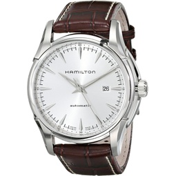 Hamilton Mens H32715551 Jazzmaster Viewmatic Silver Dial Watch