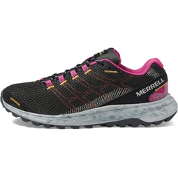 Merrell Fly Strike Running Shoes for Men  Mesh Upper  EVA Footbed Lace-up Closure  Rubber Outsole