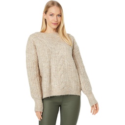 Womens Hatley Cable Knit Pullover