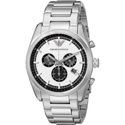 Emporio Armani Mens AR6007 Sport Silver Watch
