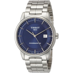 Tissot Mens T0864071104100 Analog Automatic Silver-Toned Stainless Steel Watch