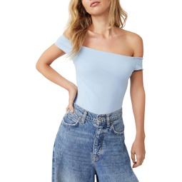 Womens Free People Off To The Races Bodysuit