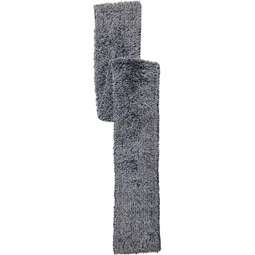 Dylan by True Grit Knitted Faux Fur Scarf