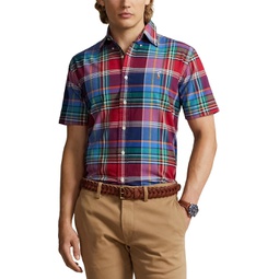 Polo Ralph Lauren Classic Fit Plaid Oxford Shirt