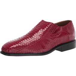 Giorgio Brutini Mens G-15521 Slip-On Loafer, Red, 14 Wide