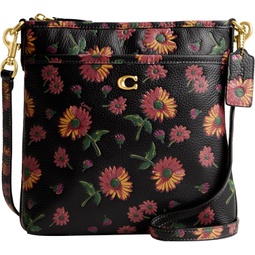 Coach Floral Printed Leather Kitt