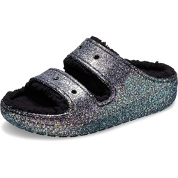 Crocs Unisex-Adult Classic Cozzzy Platform Sandals Fuzzy Slippers Slide