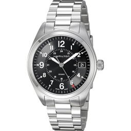 Hamilton Mens Khaki Field Swiss Quartz Stainless Steel Casual Watch (Model: H68551933)