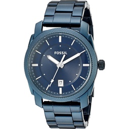 Fossil Mens Quartz Stainless Steel Casual Watch, Color:Blue (Model: FS5231)