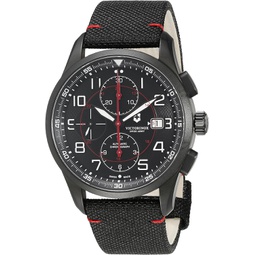 Victorinox Mens 241721 AirBoss Analog Display Swiss Automatic Black Watch