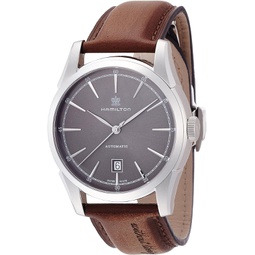 Hamilton Mens H42415591 Timeless Classic Analog Display Swiss Automatic Brown Watch