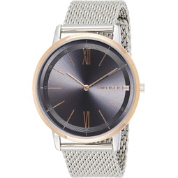 Tommy Hilfiger Mens Quartz Stainless Steel and Mesh Bracelet Casual Watch, Color: Silver (Model: 1791512)