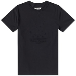 Maison Margiela Embroidered Numbers Logo T-Shirt Anthracite