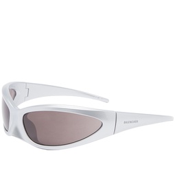 Balenciaga Eyewear BB0251S Sunglasses Silver & Grey