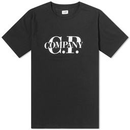 C.P. Company Logo T-Shirt Black