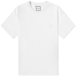 Wooyoungmi Beaded Back Logo T-Shirt White