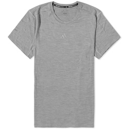 Adidas Ultimate CTE Merinot T-Shirt Light Grey Heather