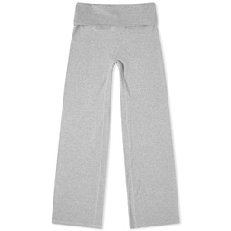Adanola Rib Fold Over Pants Grey