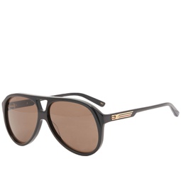Gucci Eyewear GG1286S Sunglasses Black & Brown