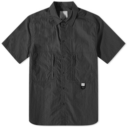 CAYL Short Sleeve Nylon Hiker Shirt Black
