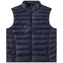Polo Ralph Lauren Recycled Lightweight Down Vest Collection Navy