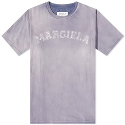 Maison Margiela Colllege Logo T-Shirt Lilac