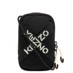Kenzo Sport Phone Holder On Strap Black